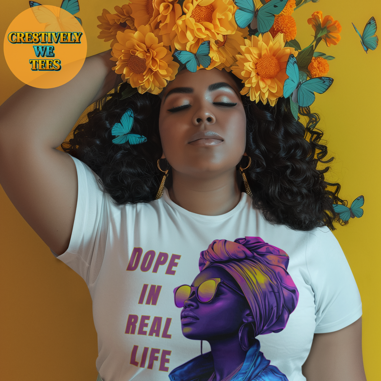 Dope in Real Life – Vibrant Graphic Tee for Bold Statements