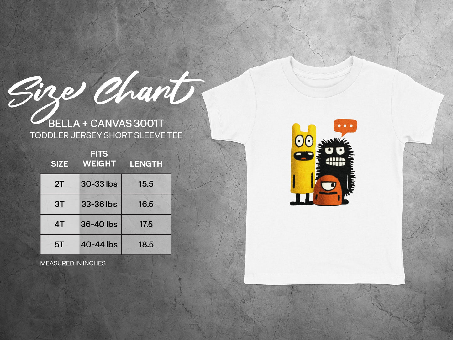 Cute Cartoon Character Toddler Jersey Short Sleeve Tee product