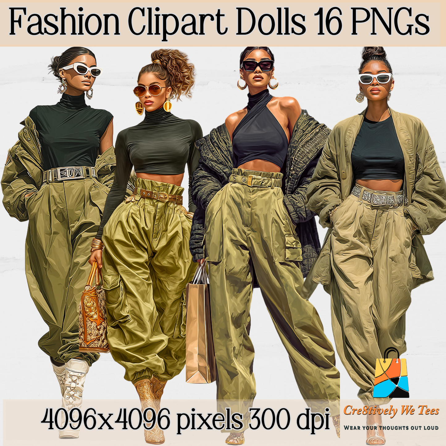 Clipart Fashion Dolls