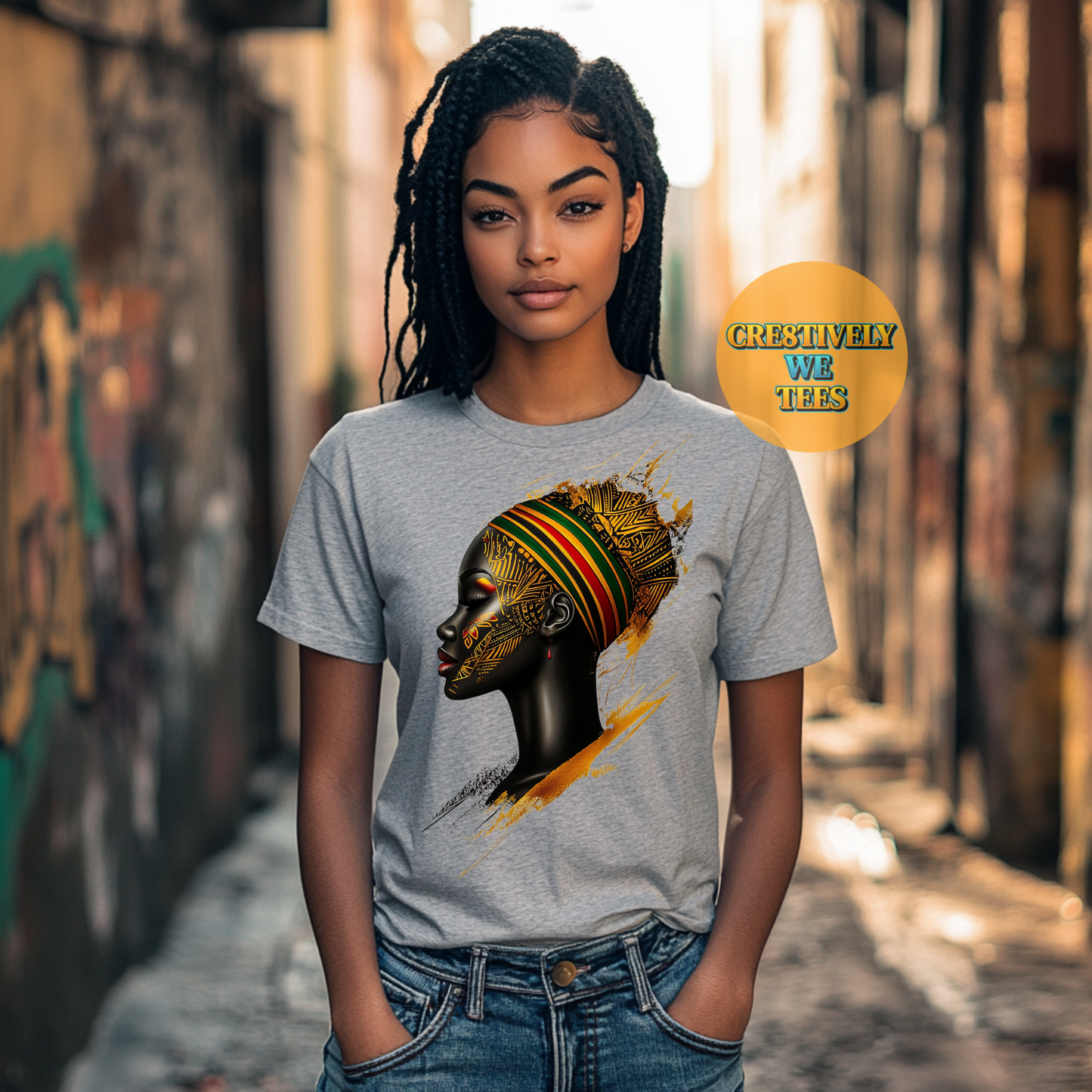 Bold Roots: African Queen T-Shirt