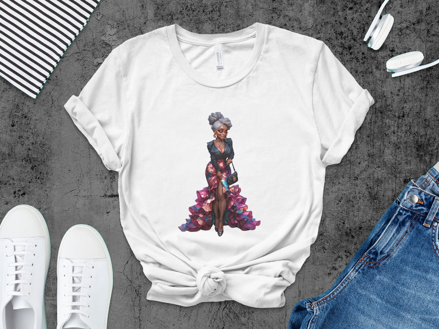 Love in Locs Nana Bundle – 20 PNG Graphic Set with Transparent Backgrounds