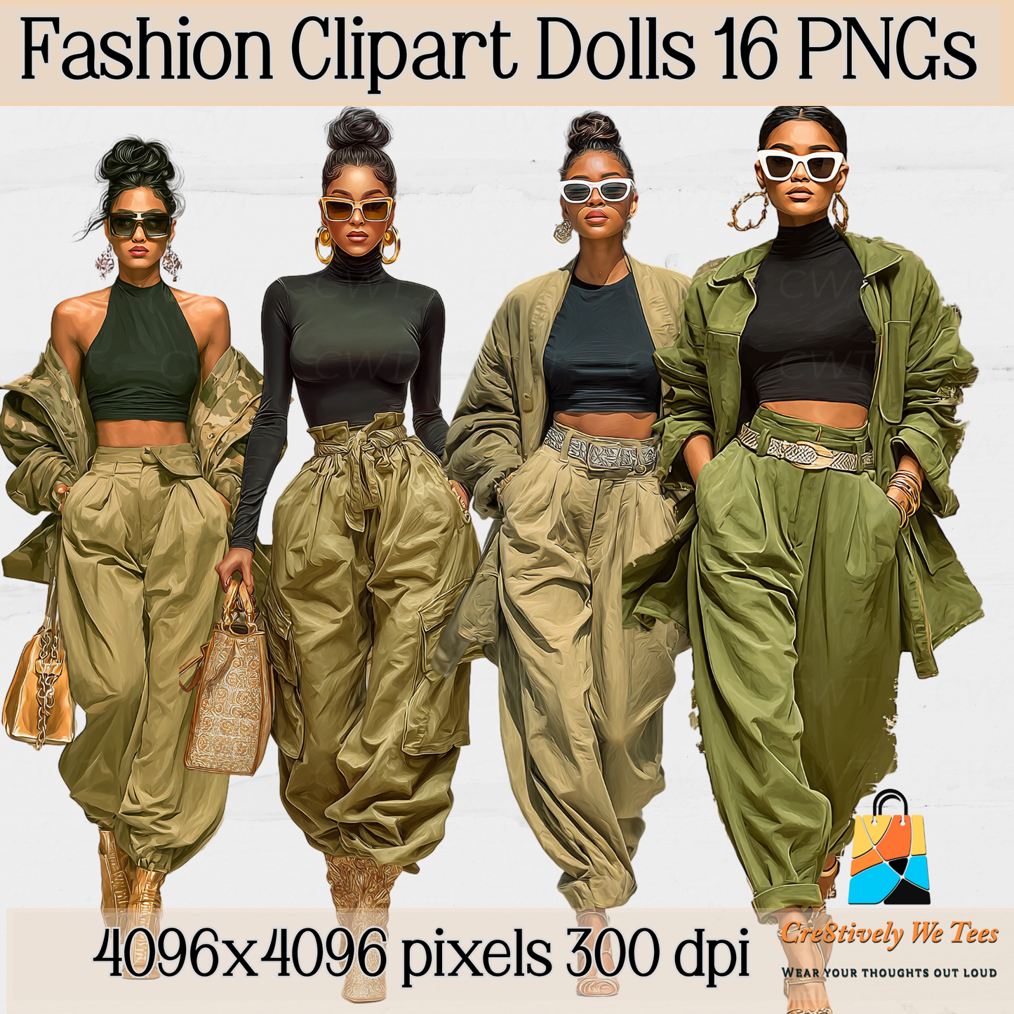 Clipart Fashion Dolls