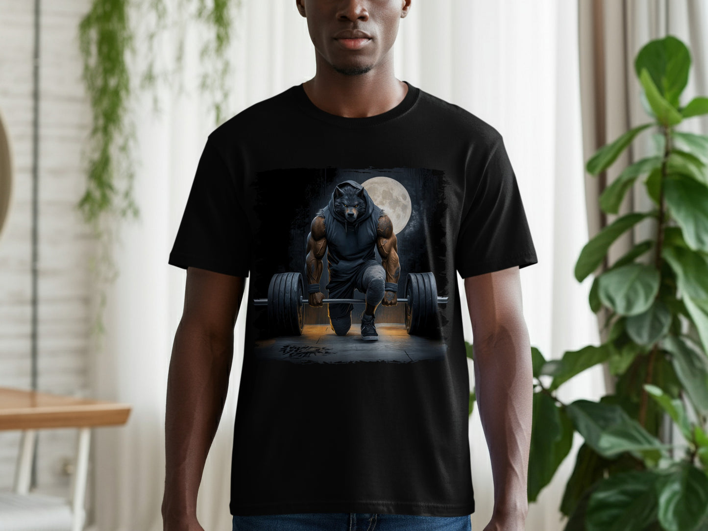 Savage Wolf Gym T-Shirt