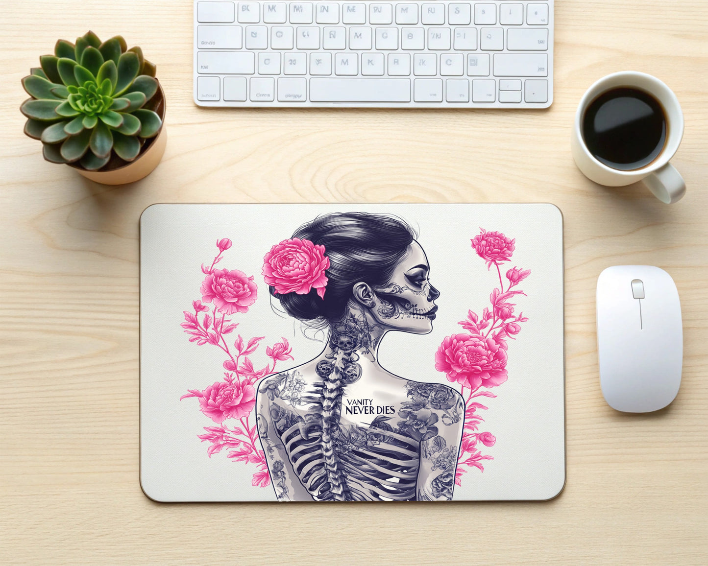 Day of the Dead Skull Lady PNG Bundle: Gothic Floral Sublimation Art, Halloween Clipart Set