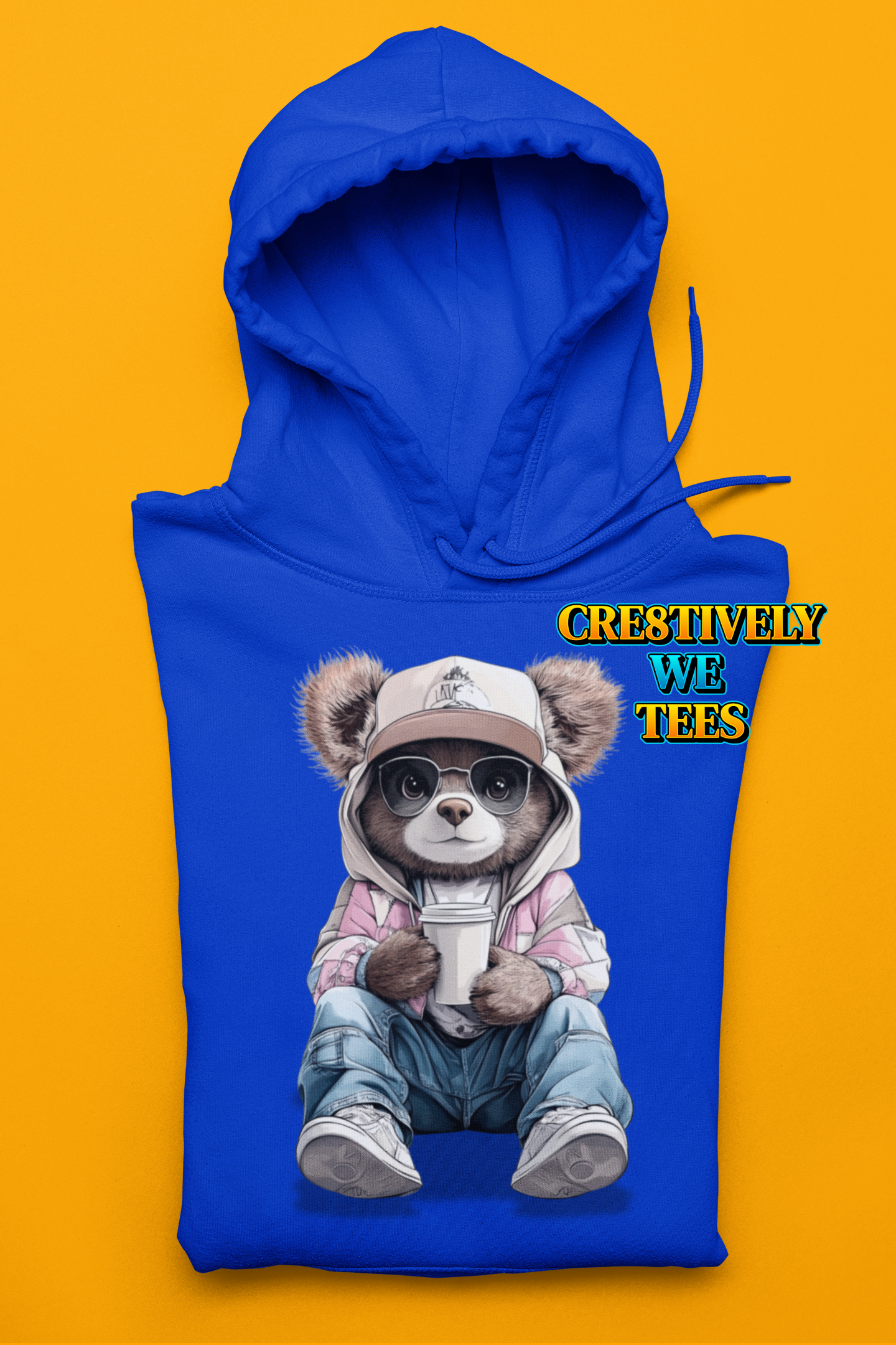 Hip-Hop Bear Hoodie