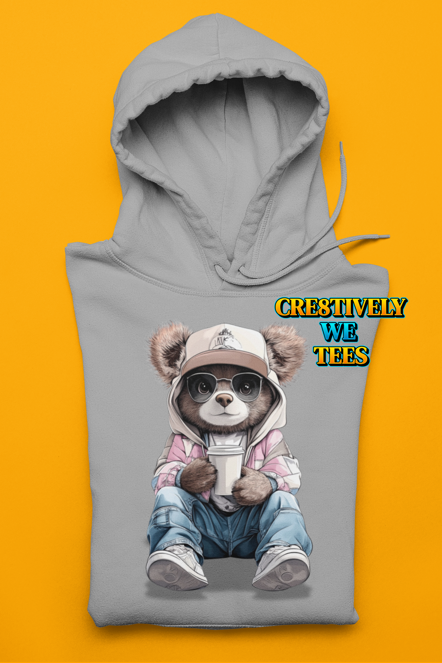 Hip-Hop Bear Hoodie