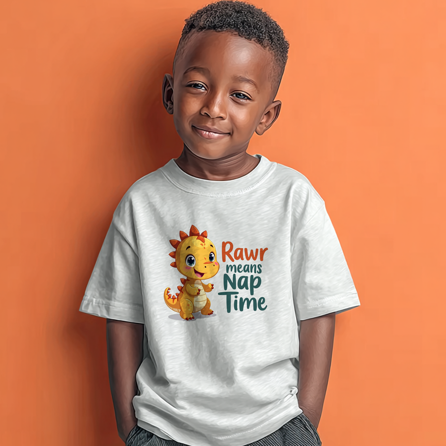 Cute Dinosaur shirt -Rawr Means Nap Time