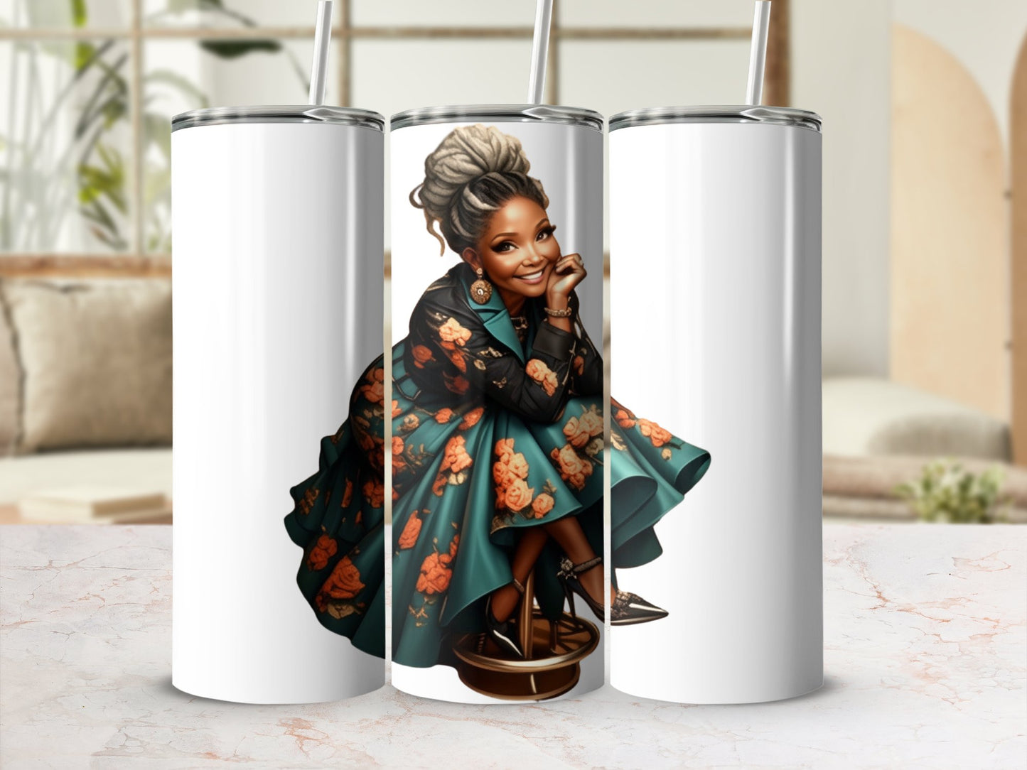 Love in Locs Nana Bundle – 20 PNG Graphic Set with Transparent Backgrounds