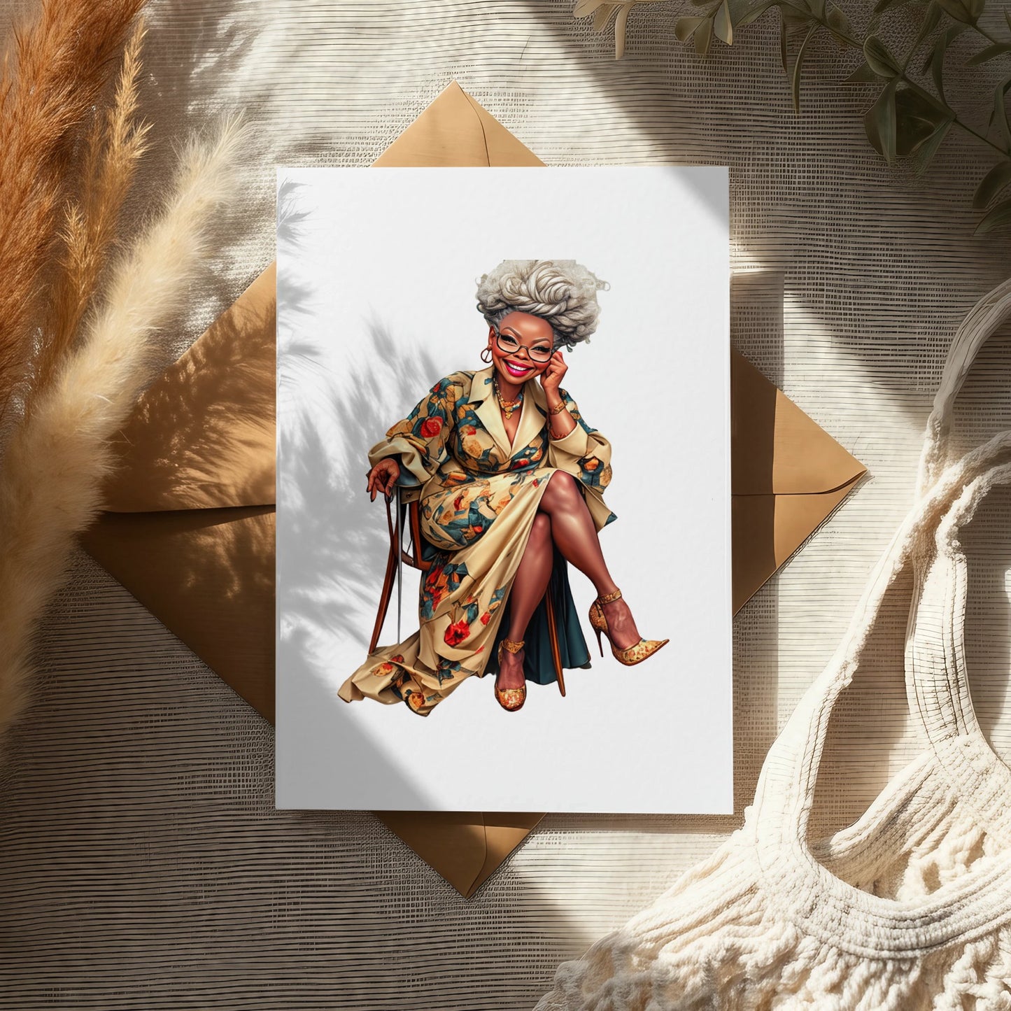 Love in Locs Nana Bundle – 20 PNG Graphic Set with Transparent Backgrounds